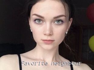 Favorite_neighbour