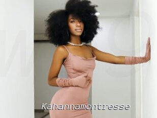 Kahannamontresse