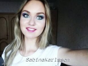 SabinaKarlsson