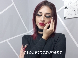 Violettbrunett